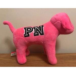 NEW Exclusive PINK Nation Cozy Plush Puppy Dog